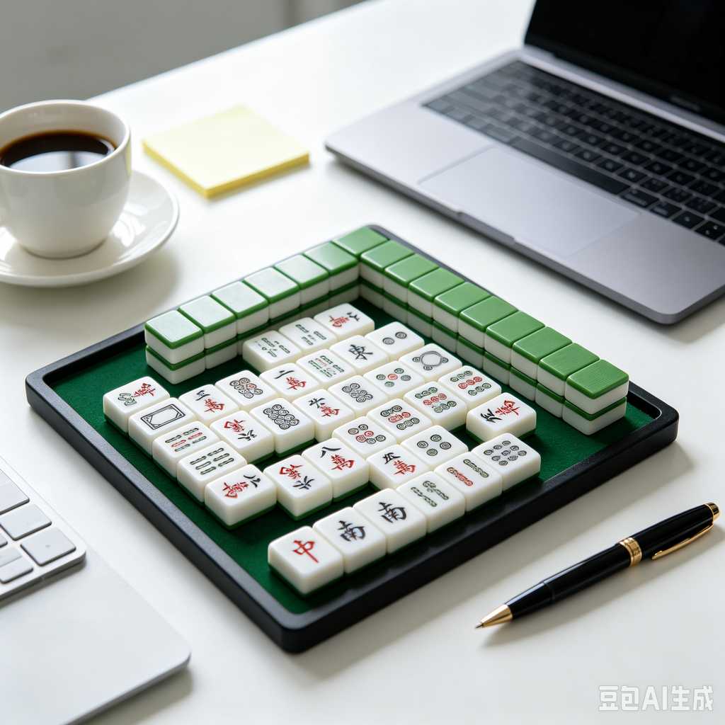 high end travel mahjong set