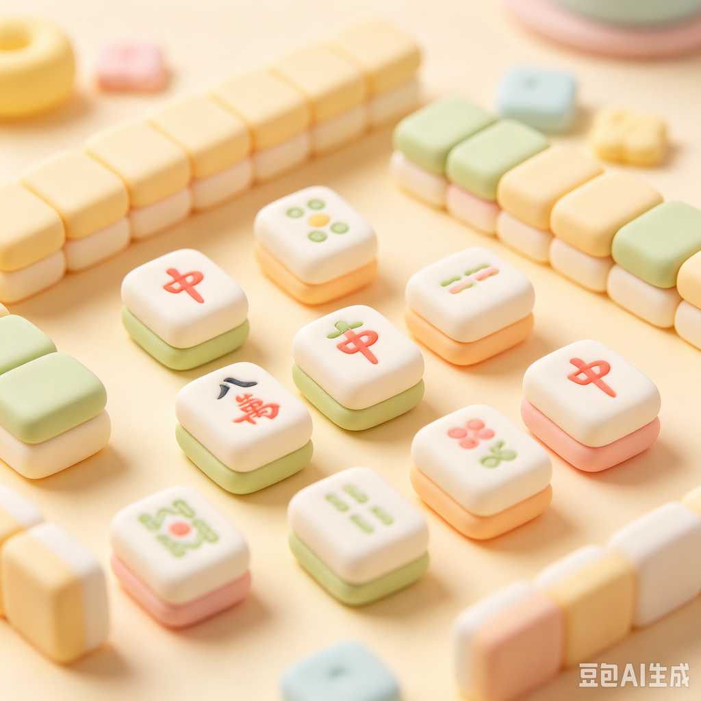 oem custom printed mahjong set